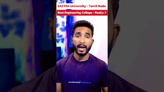 SASTRA University Review ⋮ Admission Process 2024 Cutoff Fees Placements ⋮ The Rankers Vision [upl. by Ettedo]