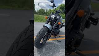 2024 Indian Chief Bobber Dark Horse Storm Gray [upl. by Enylodnewg111]