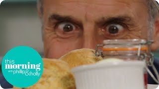 Phil Vickery’s Scones Recipe and How You Should Pronounce the Word Scone  This Morning [upl. by Aitel]