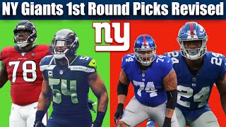 NY Giants 1st Round Draft Picks Revised 2010Present [upl. by Reyna430]