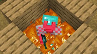 Burning Players Alive In Hive Skywars [upl. by Atteinotna]