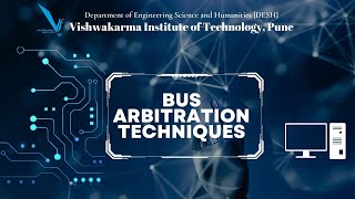 Bus Arbitration Techniques  DivI Group 5 COAA vitpune [upl. by Rather]