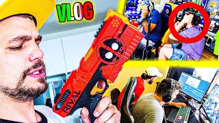 LES PLOUKS AU MEXIQUE JE LES ACCEUILLE AU NERF  VLOG part1 [upl. by Nawk]