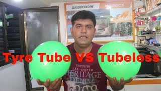 Tubeless VS Tube Type Tyre 6 Reasons You Should Switch To Tubeless Tyres [upl. by Lesli679]