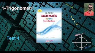 Esen Yayınları3 Renk 11 Sınıf Matematik Trigonometri Test4  Trigonometriye Giriş [upl. by Leirum]