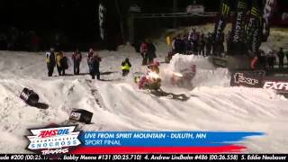 Amsoil Championship Snocross  Friday Duluth 2012 Day One [upl. by Loralee]