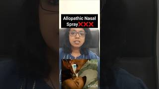 Nasal spray in kidsbe carefulनाक बंद हो जाने पर क्या आप allopathic nasal spray use करते है [upl. by Haran770]