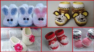 Handmade woollen shoes for Newborn babies 2023 [upl. by Boyer]