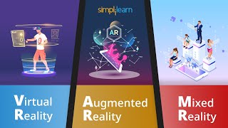 The Rise Of TechnologyAugmented RealityAR Virtual RealityVR And Mixed RealityMR Simplilearn [upl. by Nor]