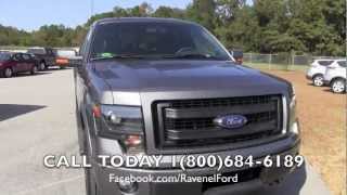 2013 FORD F150 FX4 SUPERCREW 4X4 Review Truck Videos  65 Ft Bed  98 Over Invoice  Ravenel Ford [upl. by Airamas]