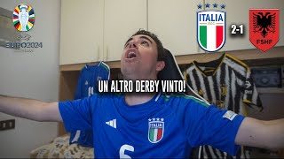 HANNO FATTO TUTTO GLI INTERISTI ABBIAMO VINTO IL DERBY CON I ROSSONERI ITALIA ALBANIA 21 [upl. by Eirolav]