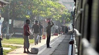 Typical Scene From An Indian Railway Station Sights and Sounds [upl. by Mallon]