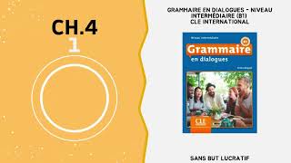 Grammaire en dialogues B1 Audio Chapitre 1  8 [upl. by Aleinad129]