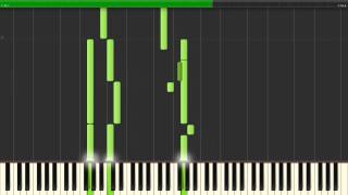 Pokemon X amp Y  Coumarine City Theme Piano Arrangement Synthesia [upl. by Graff569]