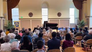 Spanish Dance  Anton Bilotti performed at Lycoming College for the 2024 PFMC Piano Competition [upl. by Alimhaj]