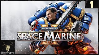 Twitch Livestream  Warhammer 40K Space Marine 2  Part 1 [upl. by Ehtnax]