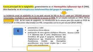 4 Laringo y traqueomalacia laringotraqueitis epiglotitis aguda cuerpo extraño  SOB bonquiolitis [upl. by Esmeralda]