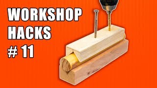 Workshop Life Hacks Episode 11 Woodworking Tips and Tricks [upl. by Ahsimin968]