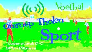 Voetbalwedstrijd SPS  Rillandia  Omroep Tholen TV [upl. by Wieren]