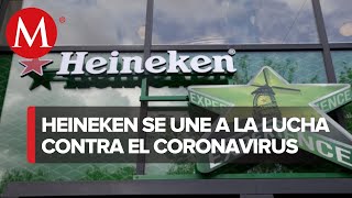 Heineken México produce hielo carbónico para transportar vacunas contra covid19 [upl. by Mariken]