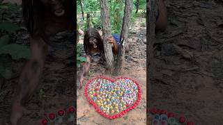 Survival Skills Simple and Useful Candy fireoutdoors bushcraft camping useful survival [upl. by Azilem]