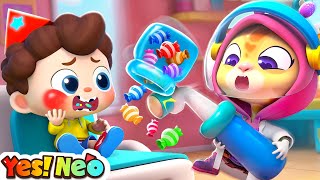 No More Candies No More Cavities🦷😁  Dentist Song  Good Habits  Kids Songs  Yes Neo [upl. by Aikimat]