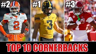 Top 10 CORNERBACKS In The 2024 NFL Draft  Post Season Rankings [upl. by Alvina804]