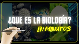 ¿QUE ES LA BIOLOGÍA en minutos [upl. by Fritts]