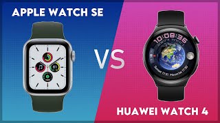 Apple Watch SE vs Huawei Watch 4 Comparison [upl. by Schug]