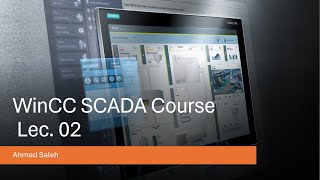 SCADA WinCC Course  Lec 02  Create a new project [upl. by Adnoval]