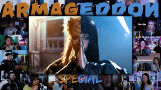 aespa 에스파 Armageddon MV Reaction Mashup 4K Special [upl. by Erodisi]