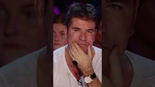 EMOTIONAL Audition makes Simon Cowell cry 🥺 shorts [upl. by Mason]