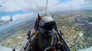 Súper Tucano 68vo Aniversario de la Fuerza Aérea Dominicana 15 de febrero 2016 [upl. by Margette]