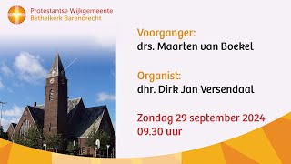 Protestantse wijkgemeente Bethelkerk Barendrecht [upl. by Airdnekal]