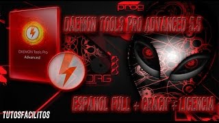 Tutorial Daemon Tools Pro Advanced 55 Español Full  Crack  Licencia 20142015 [upl. by Lemmuela]