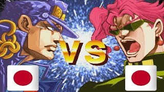 JoJos Bizarre Adventure  morinokuma vs mazuibou [upl. by Aenil]