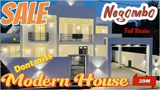 SOLD අති නවීන නිවස මීගමුව  2024 Modern Box Type House For Sale In Negombo  Fernando Homes [upl. by Alsworth]