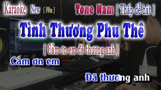 Tình Thương Phu Thuê  Karaoke Tone Nam thấp  Cảm Ơn Em Đã Thương Anh  song nhien karaoke [upl. by Nirroc]