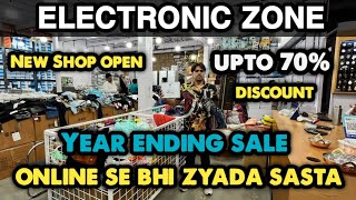 Year ending offer  70 discount  All electronic items amp household items  electronic zone [upl. by Annayk]