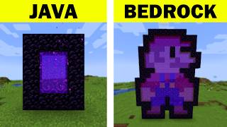 Testing 50 Java vs Bedrock Myths in Minecraft [upl. by Lance]