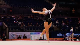 Eythora Thorsdottir NED  Floor Exercise  2022 World Championships  Podium Training [upl. by Gipps]