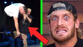 Logan Paul In SHOCK After IMPAULSIVE Set Gets DESTROYED By RackaRacka [upl. by Lough969]