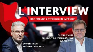 LInterview  Olivier Vallet PDG de Docaposte 1 [upl. by Nelrac807]