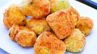 Easy Way To Cook Romanesco Cauliflower Fried Chicken Karaage Recipe 罗马尼亚花椰菜伪炸鸡腿 中文字幕，Eng Sub [upl. by Grannie515]