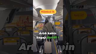 Pegasus’ta KABİN VALİZLERİ Artık ÜCRETLİ  ✈️ Detaylar Açıklamada [upl. by Jefferson415]