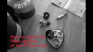 How to repair the Primus Lite Piezo Ignition [upl. by Inglebert]