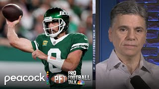 Aaron Rodgers was fantastic in New York Jets win vs Patriots  Pro Football Talk  NFL on NBC [upl. by Otreblaug]