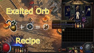 PoE Exalted Orb Recipe PPAP Pen Pineapple Apple Pen [upl. by Nylidnam]