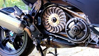 MALOSSI VARIO TUTORIAL BMW C600 VIDEO 4K [upl. by Neladgam489]