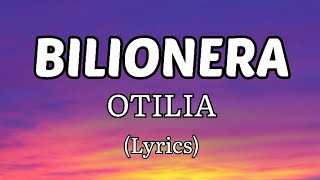 Bilionera song lyrics in English Otilia [upl. by Notelrahc]